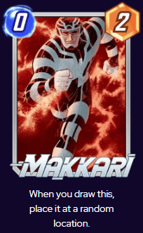 makkari marvel snap leak