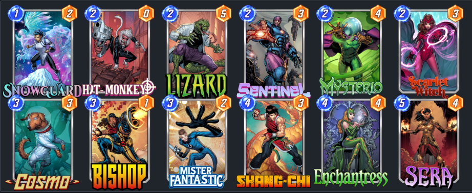 Snowguard - Marvel Snap Card Database