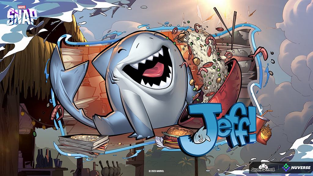 Marvel Snap: Jeff the Baby Land Shark Deces e Synergies
