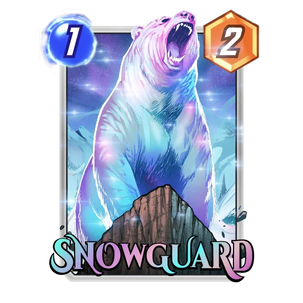 Marvel Snap Snowguard Bear