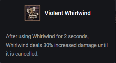 violent whirlwind
