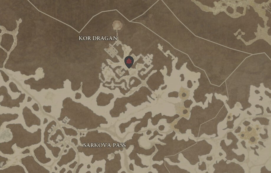 Diablo 4 Stronghold locations