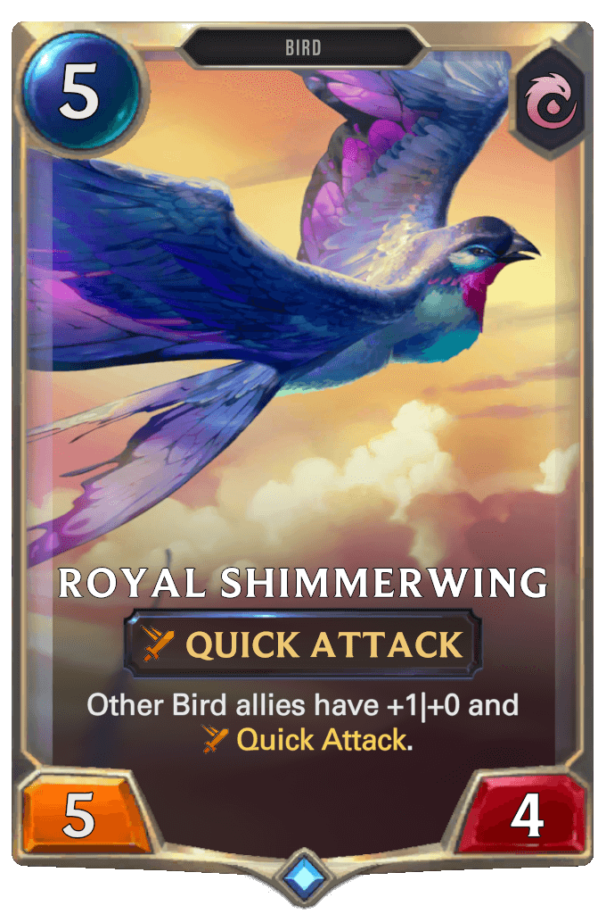 royal shimmerwing lor card