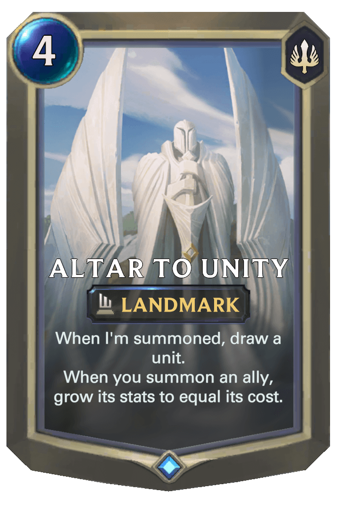 altar to unity lor card