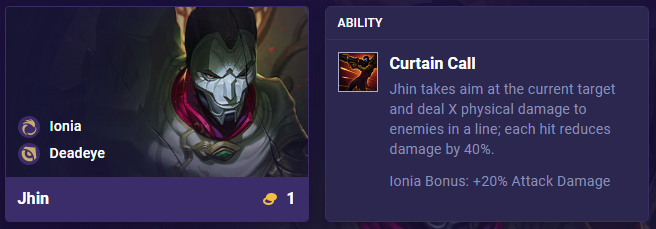 TFT Set 9 Jhin