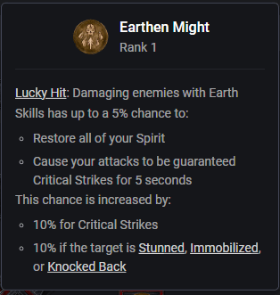 earthen might