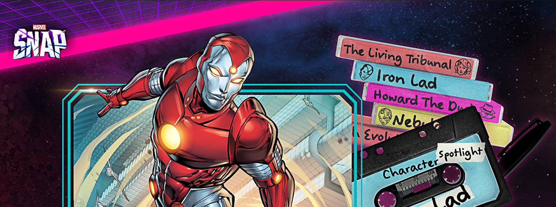 Marvel Snap Iron Lad Features