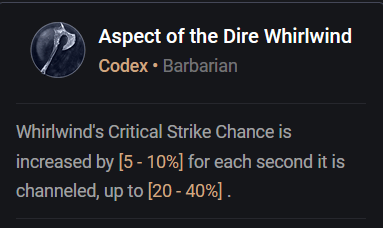 aspect of the dire whirlwind
