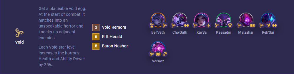 TFT Set 9.5 Void