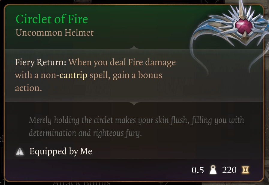 circlet of fire