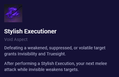 stylish executioner