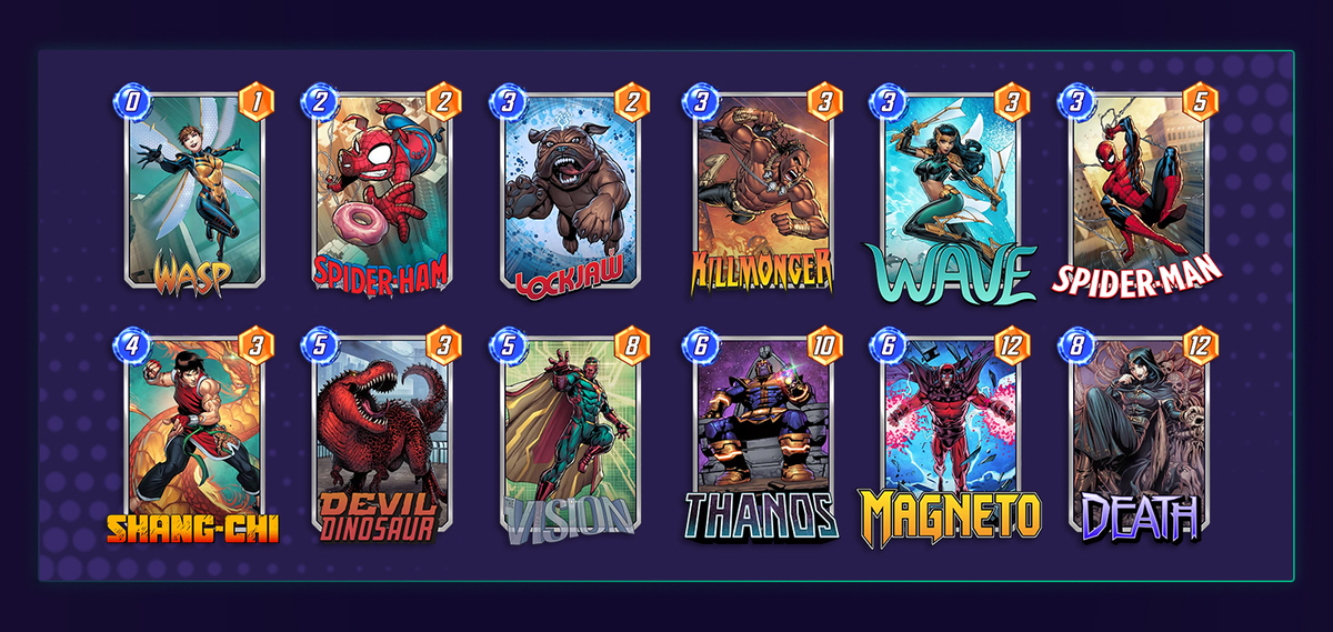 Marvel Snap Lockjaw Deck