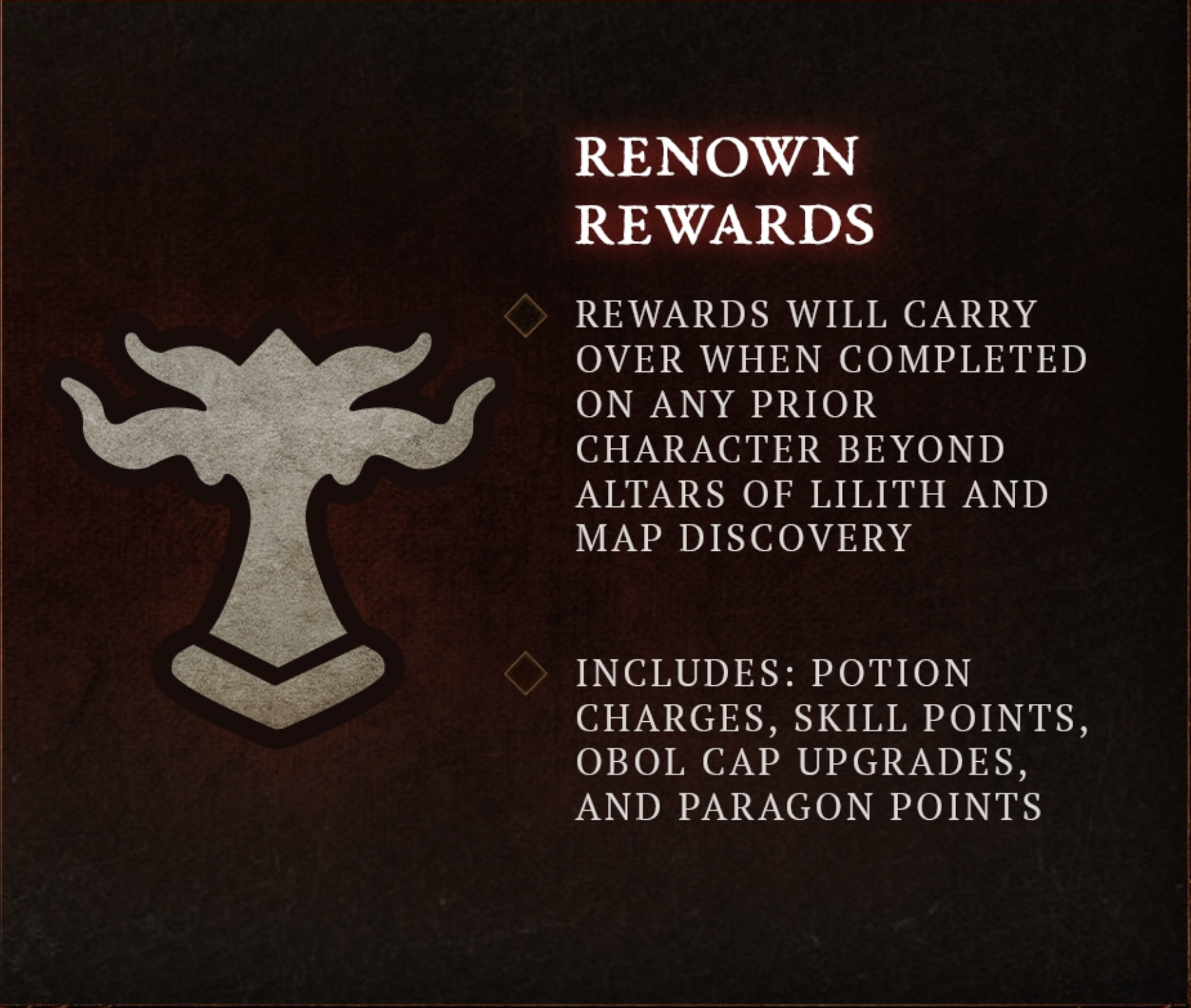 Diablo 4 season 2 renown