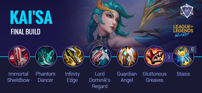 Kaisa Wild Rift Champion Stats - RankedWR