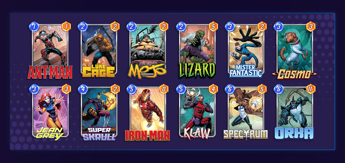 Marvel Snap Deck المستمر