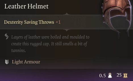 leather helmet