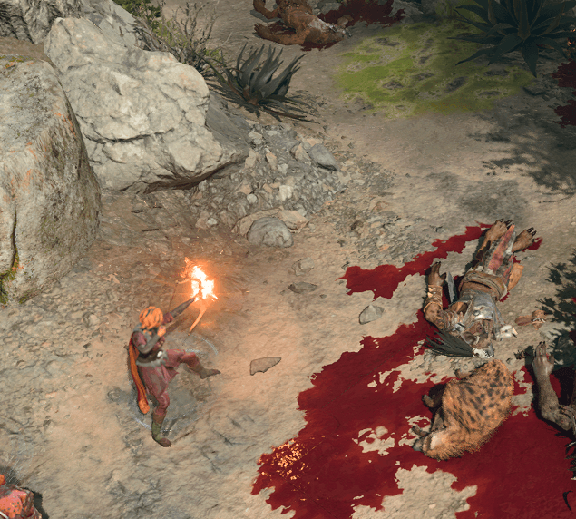 fire arrow in game screenshot