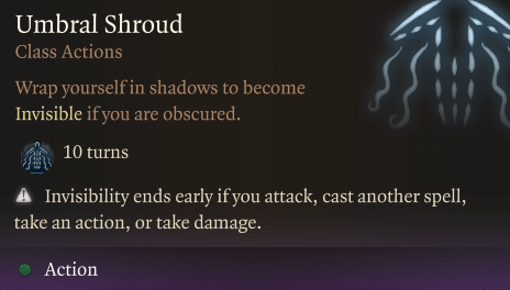 umbral shroud