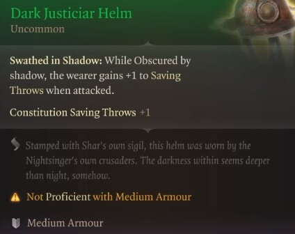 dark justiciar helm
