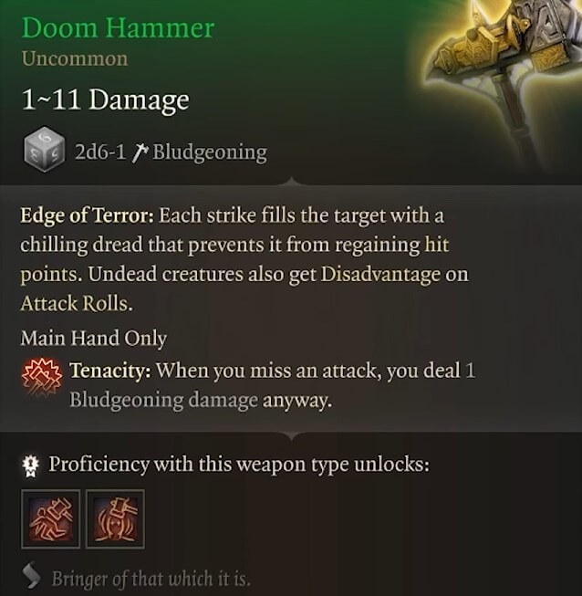 doom hammer
