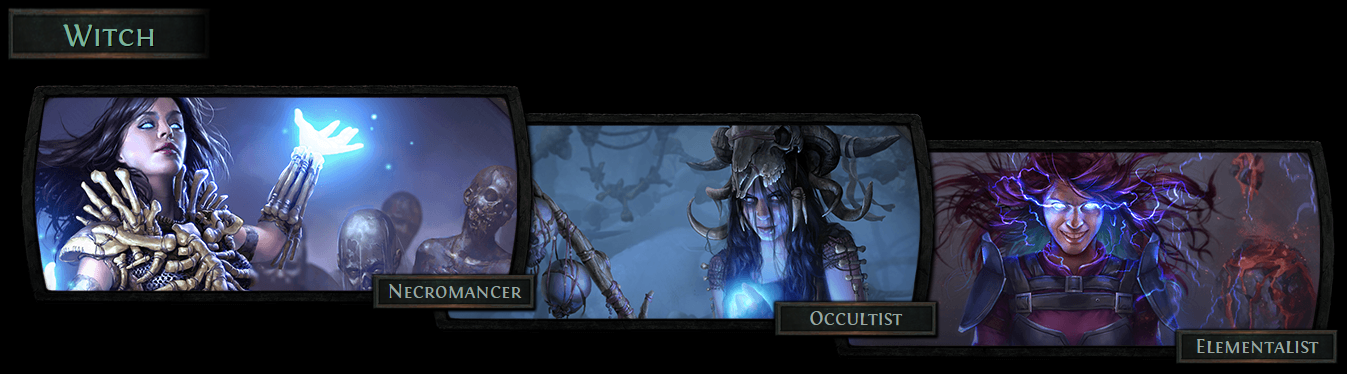 Path of Exile Witch Ascendancies
