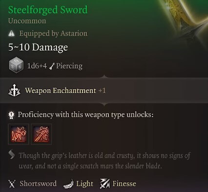 steelforged sword