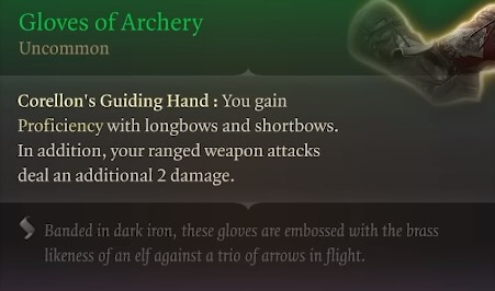 gloves of archery