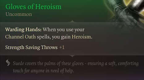 gloves of heroism