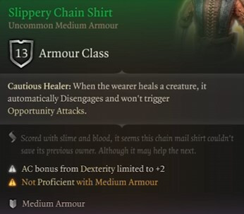 slippery chain shirt