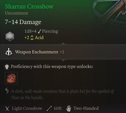 sharran crossbow
