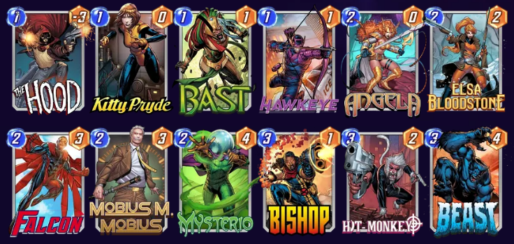 Marvel Snap Bounce Elsa Bloodstone Deck