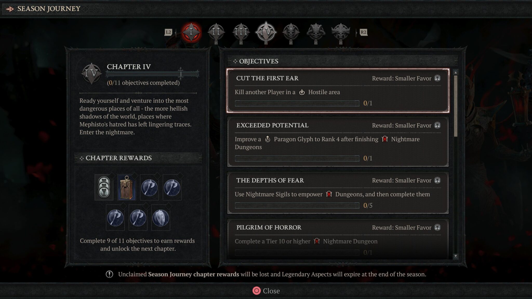 Diablo 4 Season 2 Journey Rewards, Chapters, And Requirements - Mobalytics