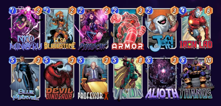 Marvel Snap Thanos Scam Deck