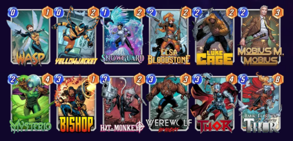 Marvel Snap: Werewolf By Night Decks And Synergies - Mobalytics