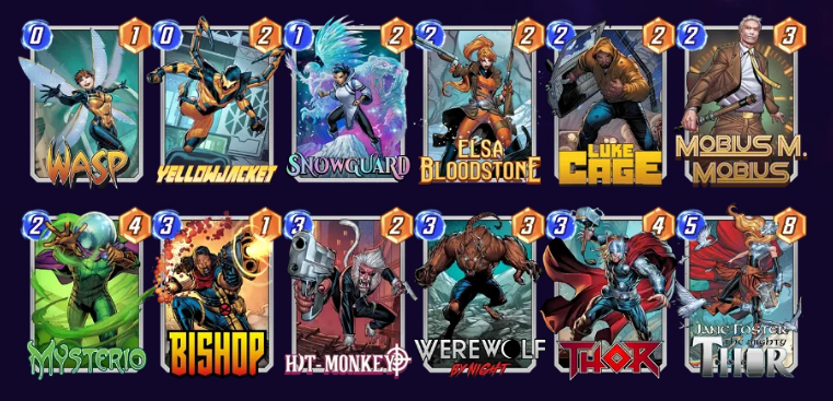 Marvel Snap: Werewolf by Night Decks and Synergies - Mobalytics