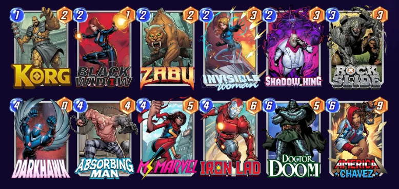 Marvel Snap Darkhawk Deck