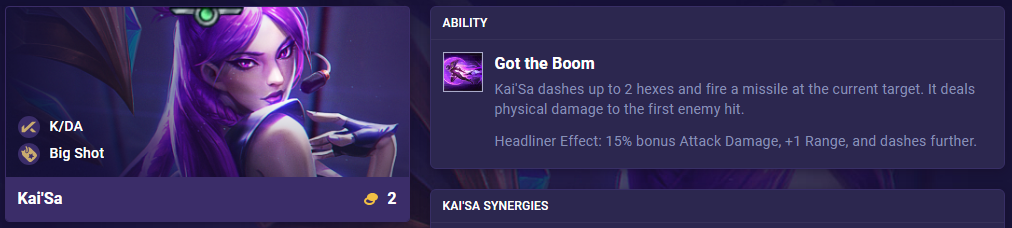 TFT Set 10 Kai'Sa