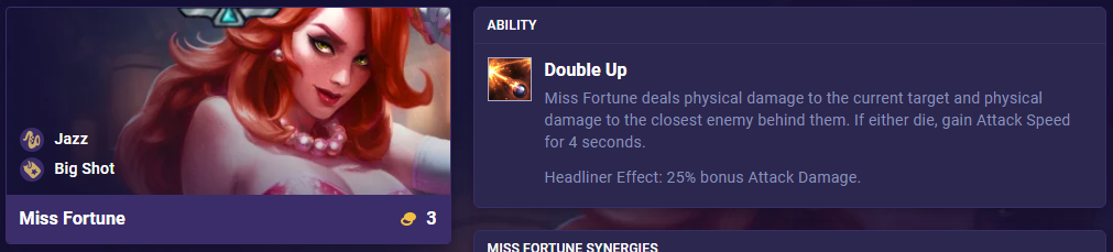 TFT Set 10 Miss Fortune