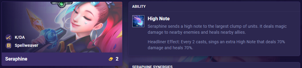 TFT Set 10 Seraphine