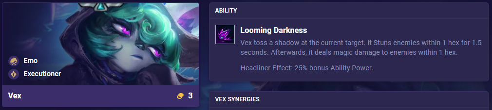 Vex Reroll Tft