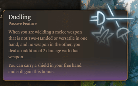duelling ability description
