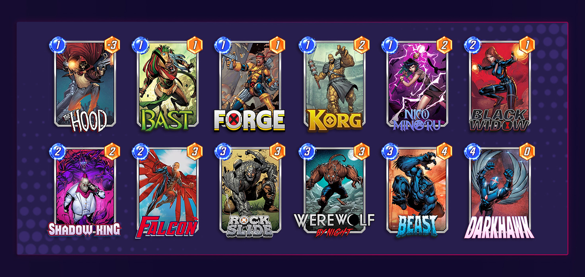 Marvel Snap: Werewolf by Night Decks and Synergies - Mobalytics