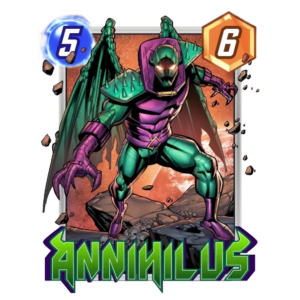 Marvel Snap Annihilus 1-9