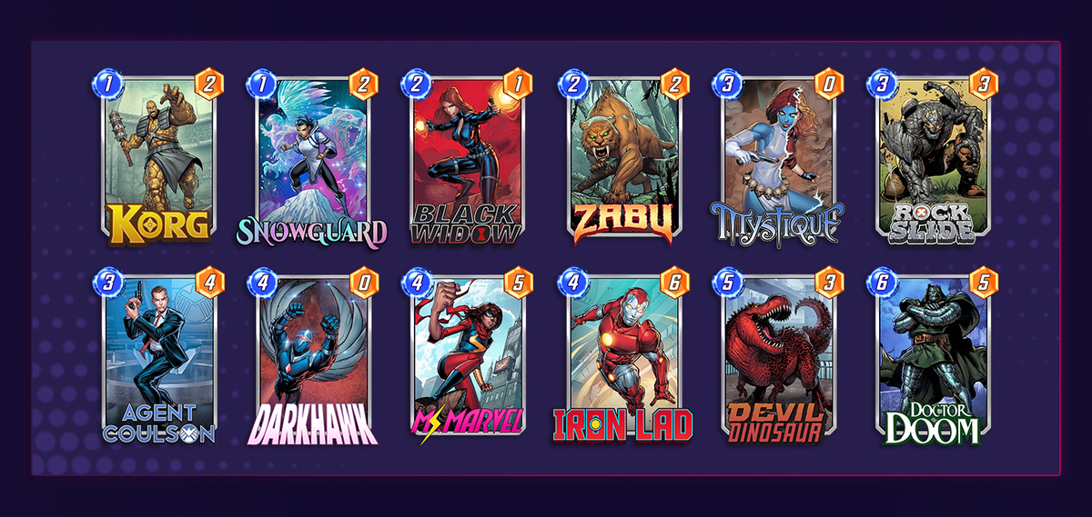 Best Cards in Marvel Snap - Pool 1 Tier List - Mobalytics