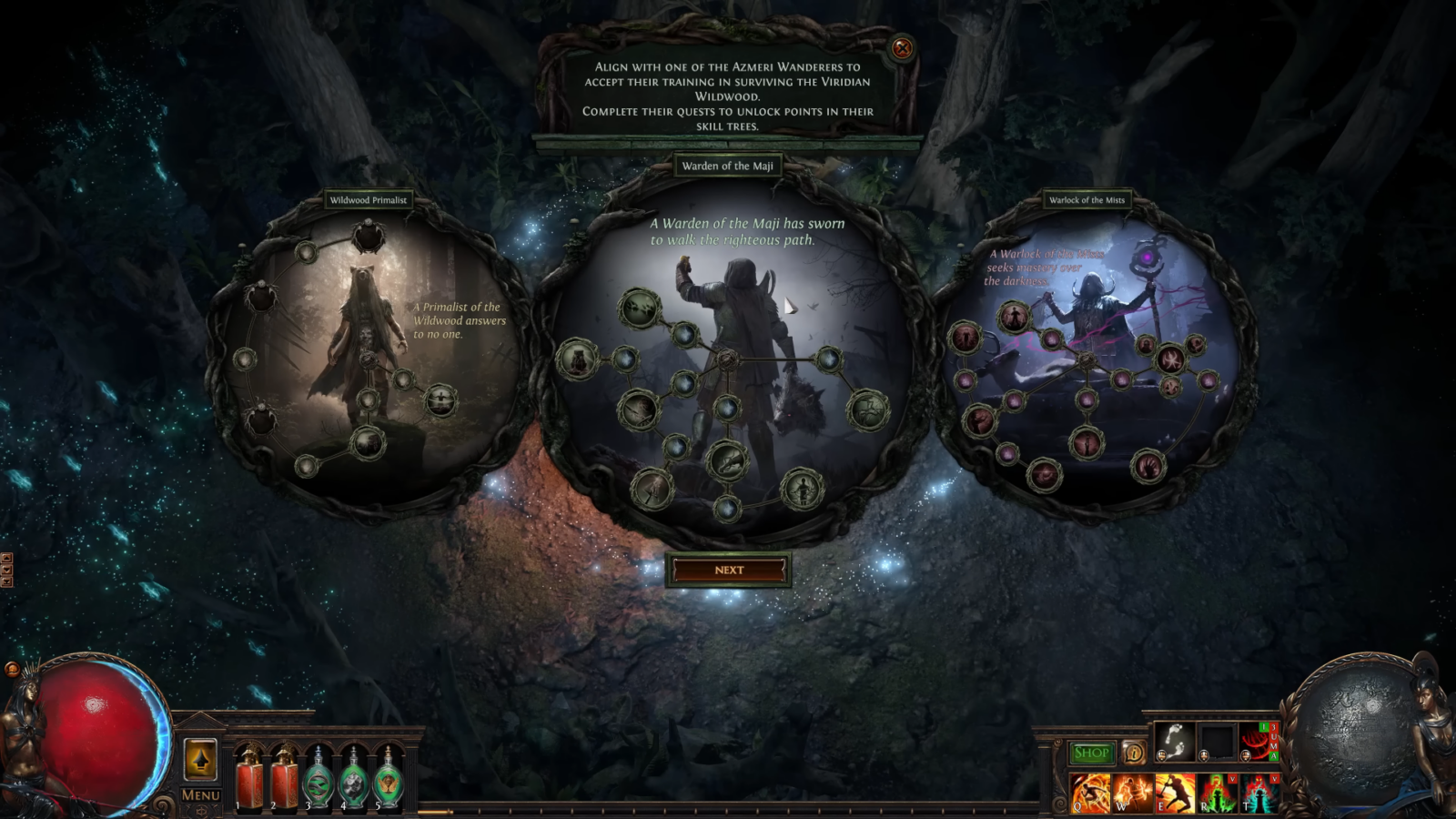 Path of Exile Affliction Wildwood Ascendancy