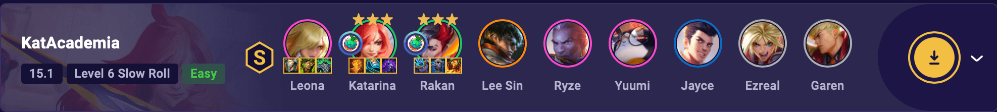 TFT Set 15 KatAcademia