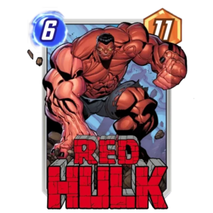 Marvel Snap Red Hulk