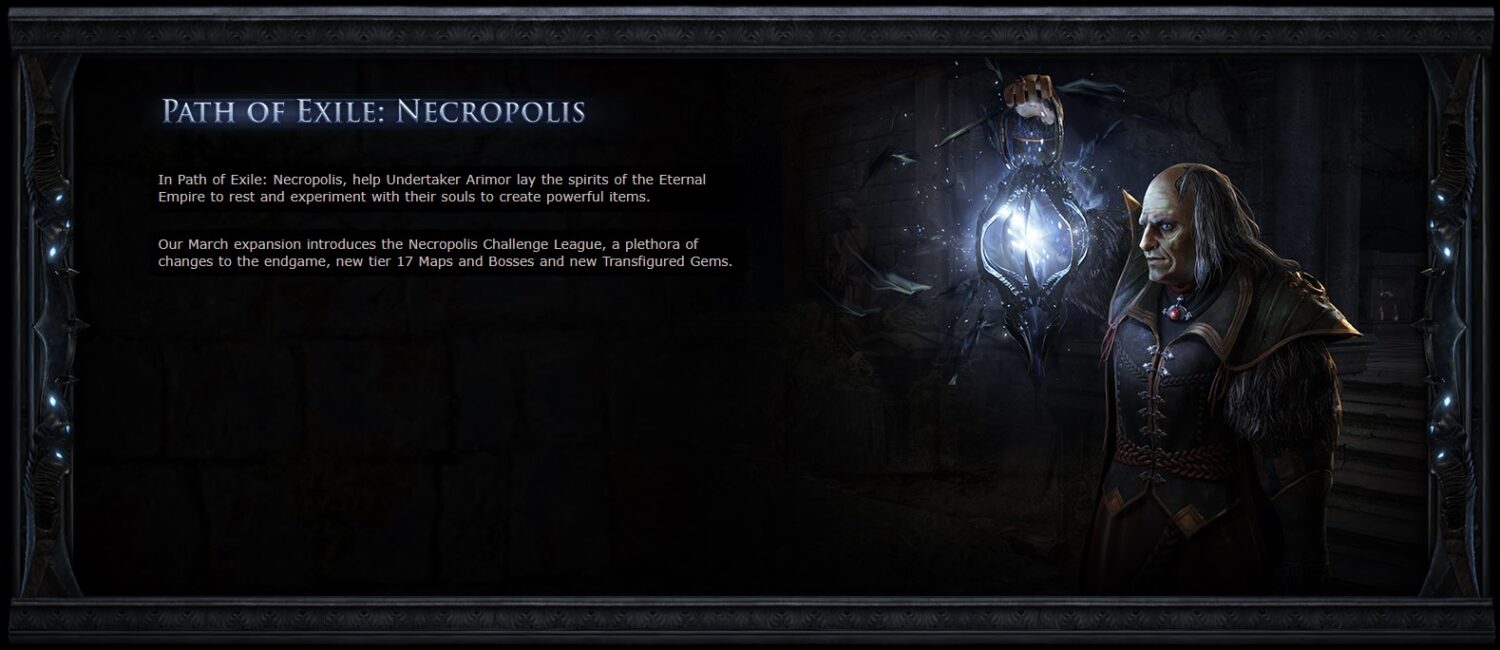 Path of Exile Necropolis League Overview Mobalytics