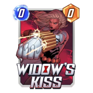 Marvel Snap Widow's Kiss