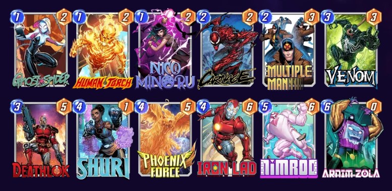 Marvel Snap Phoenix Force Deck 6-18